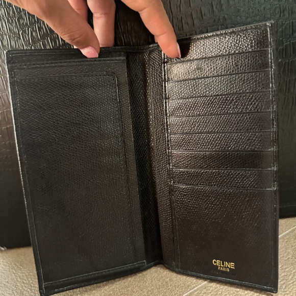 AUTHENTIC!! LEATHER CELINE WALLET!! - Picture 3 of 10
